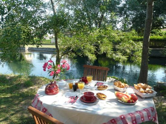 Mas Le Pont Des Aubes Bed & Breakfast ลีล-ซูร์-ลา-ซอร์ก ภายนอก รูปภาพ